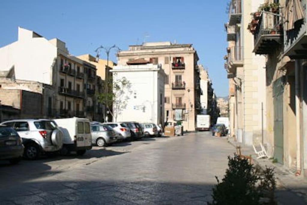 A Terrace In The Heart Of Palermo Appartement Buitenkant foto